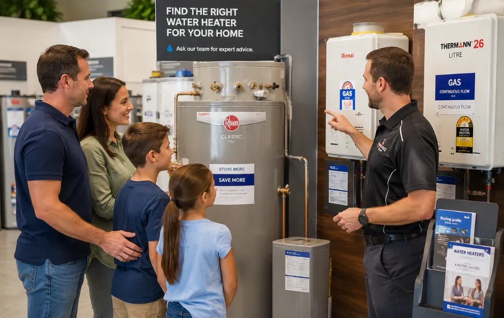 hot water system repairs Perth