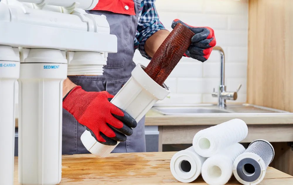 water filter system installation