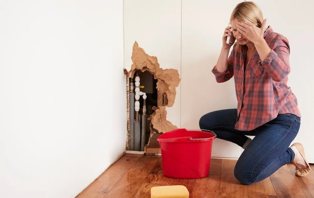 burst pipe repair